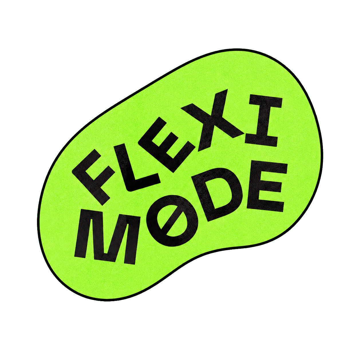 Flexible mode sticker